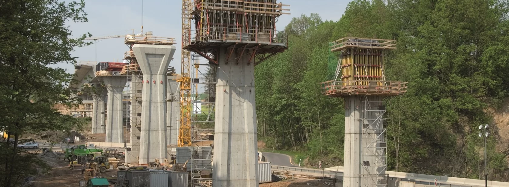 NOE bridge at Zwickauer Mulde Valley esdescon project photo