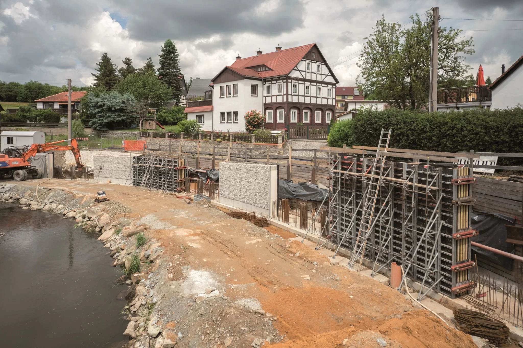 NOEplast Retaining Wall esdescon project photo